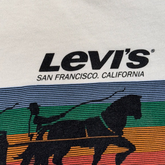 Lévis San Francisco T-shirt, size L - Picture 4 of 5